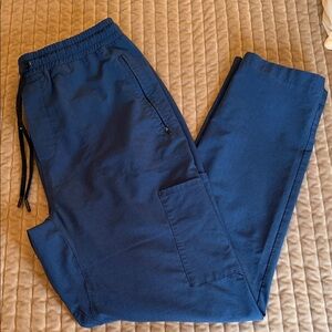 Jaanuu Men's Navy Scrub Pants